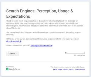 Search Engines: Perception, Usage & Expectations